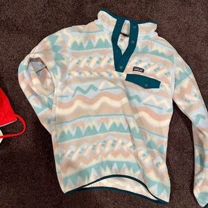Patagonia Kids Multicolor Patterned Zip Up Jacket